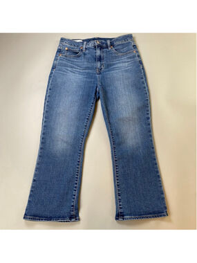 GAP Jeans Blue Womens 29 PETITE Kick Fit High Rise Flare Effortless Minimalist